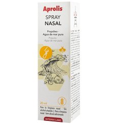 Spray nazal cu extract de propolis si apa de mare, 20 ml Aprolis