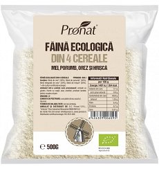 Faina BIO din patru cereale natural fara gluten, 500g