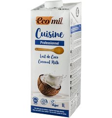Crema vegetala BIO pentru gatit pe baza de cocos, 1000 ml ECOMIL CUISINE