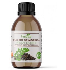 Ulei BIO din seminte de moringa presat la rece, 100ml