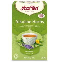 Ceai BIO DIN PLANTE ALCALINE, 17 PLICULETE X 2.1 G, (35.7 G) Yogi Tea
