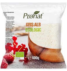 Gris alb BIO, 600 g