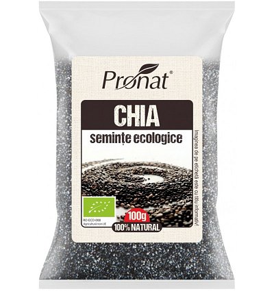 Seminte de Chia bio, 100 g