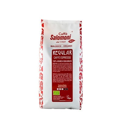 Cafea boabe Bio Espresso 100% Arabica Gourmet REGULAR 1 kg Salomoni