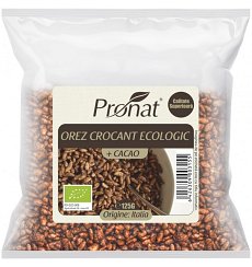 Orez expandat crocant cu cacao, bio 125 g
