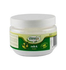STEVIJA reb A Indulcitor pudra din stevie, foarte concentrat, 50 g