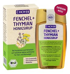 Sirop de tuse cu miere cu fenicul si cimbru 250g Hoyer