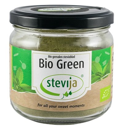 STEVIJA Pulbere din frunze de stevie BIO, 100 g