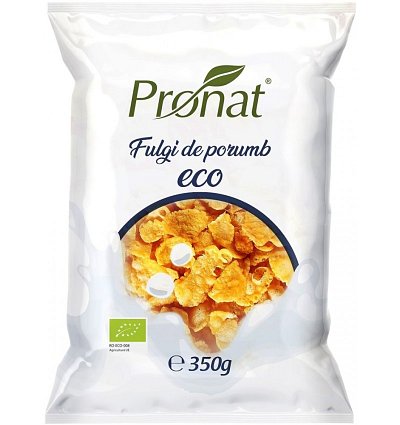 Fulgi de porumb Bio, 350 g