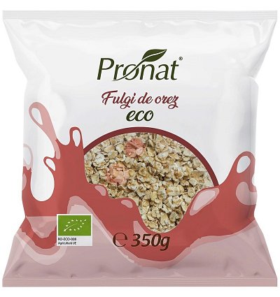 Fulgi de orez Bio, 350 g