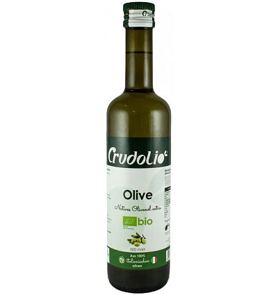Ulei de masline Bio extravirgin presat la rece, origine Grecia, 500 ml Crudolio