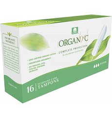 Tampoane SUPER din bumbac organic 16 buc. Organyc