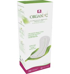 Absorbante zilnice MAXI din bumbac organic 20 buc. Organyc