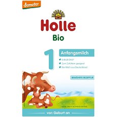 Lapte praf bio de vaca pentru sugari de la nastere Formula 1 - 400 g