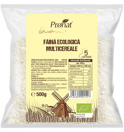 Faina multicereale Bio, 500 gr