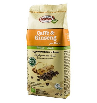 Cafea si Ginseng BIO 250 g Salomoni