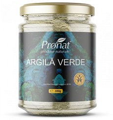 Argila verde activa ventilata, 300gr Argital