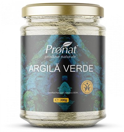 Argila verde activa ventilata, 300gr Argital