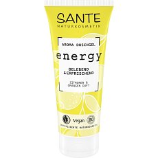 Gel de dus Energy cu lamaie si portocala - 200 ml