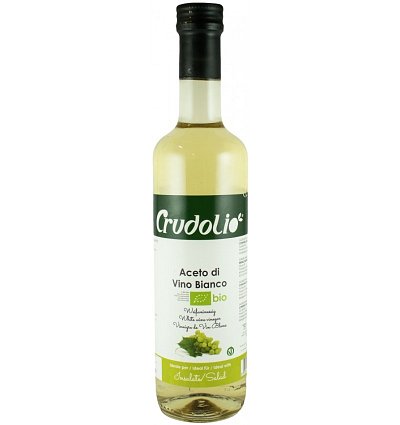 Otet din vin alb, 500 ml Crudolio