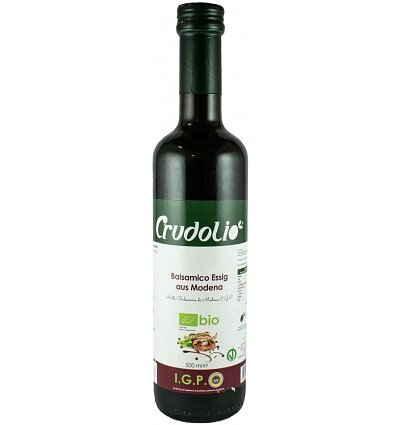 Otet balsamic bio Modena, 500 ml Crudolio