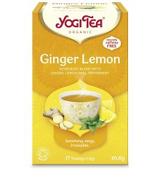 Ceai Bio GHIMBIR si lamaie, 17 pliculete 30.6gr Yogi Tea