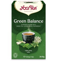 Ceai Bio ECHILIBRU VERDE, 17 pliculete 30.6g Yogi Tea