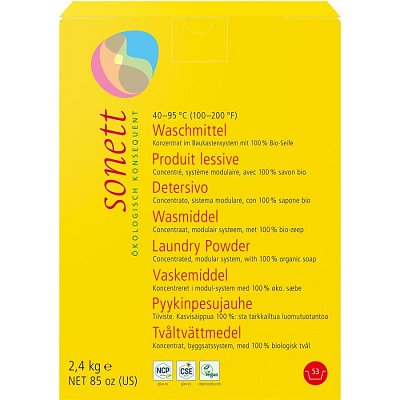 Detergent  pudra concentrat pentru rufe colorate - 2.40 kg