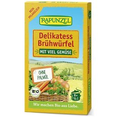 Cuburi bio de supa de legume bio delikatess 8 buc - 80 g