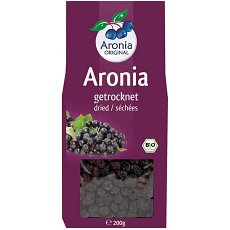 Fructe de aronia bio uscate - 200 g