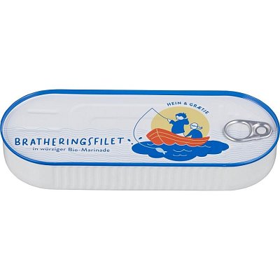 File de hering prajit cu marinata bio - 325 g