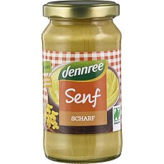 Mustar bio picant - 200 ml