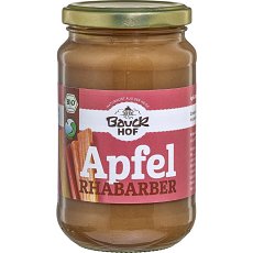 Piure de mere cu rubarba bio - 360 g