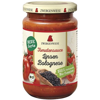 Sos Bolognese bio cu  tomate si linte - 340 ml