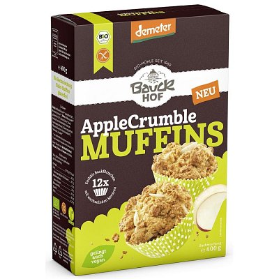 Mix pentru muffins bio cu mere fara gluten - 400 g