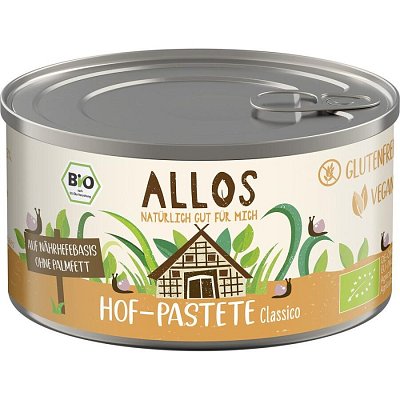 Pate vegetal bio clasic fara gluten - 125 g