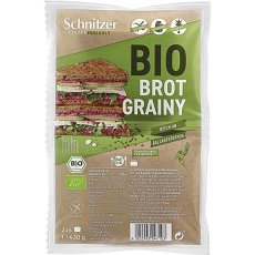 Paine toast bio fara gluten, cu seminte de chia, 430 gr Schnitzer Glutenfree