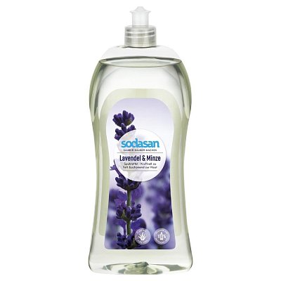 Detergent lichid de vase cu lavanda si menta - 1 L