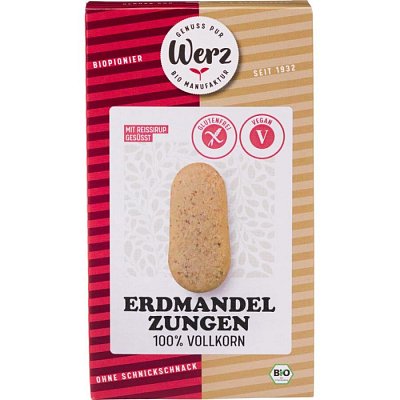 Biscuiti din faina integrala de orez si nuci tigru fara gluten - 125 g