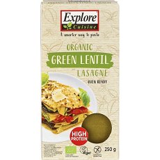 Lasagna din linte verde bio fara gluten - 250 g