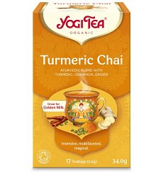 ECO/BIO Ceai din curcuma/turmeric 17TB*2gr, 34gr Yogi Tea