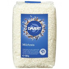 Orez cu bob rotund alb pentru lapte - 500 g