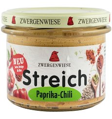 Pate vegetal bio cu ardei si chili - 180 g