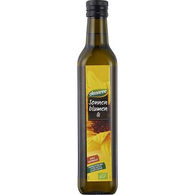 Ulei de floarea soarelui presat la rece - 500 ml