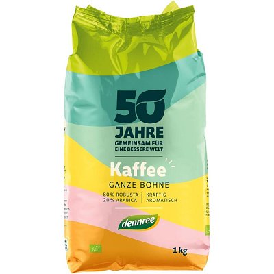 Cafea boabe Arabica si Robusta - 1 kg