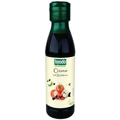 Otet balsamic bio crema cu busuioc - 150 ml