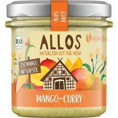 Crema tartinabila cu mango si curry - 140 g