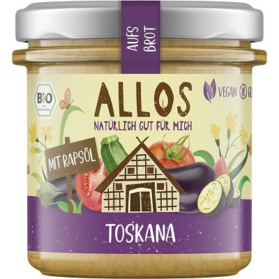 Crema tartinabila bio Toskana - 140 g