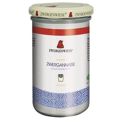 ZWERGANNAISE Maioneza BIO vegetala pentru salata, cu soia, 230 ml ZWERGENWIESE