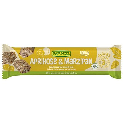 Baton bio cu martipan si caise - 50 g